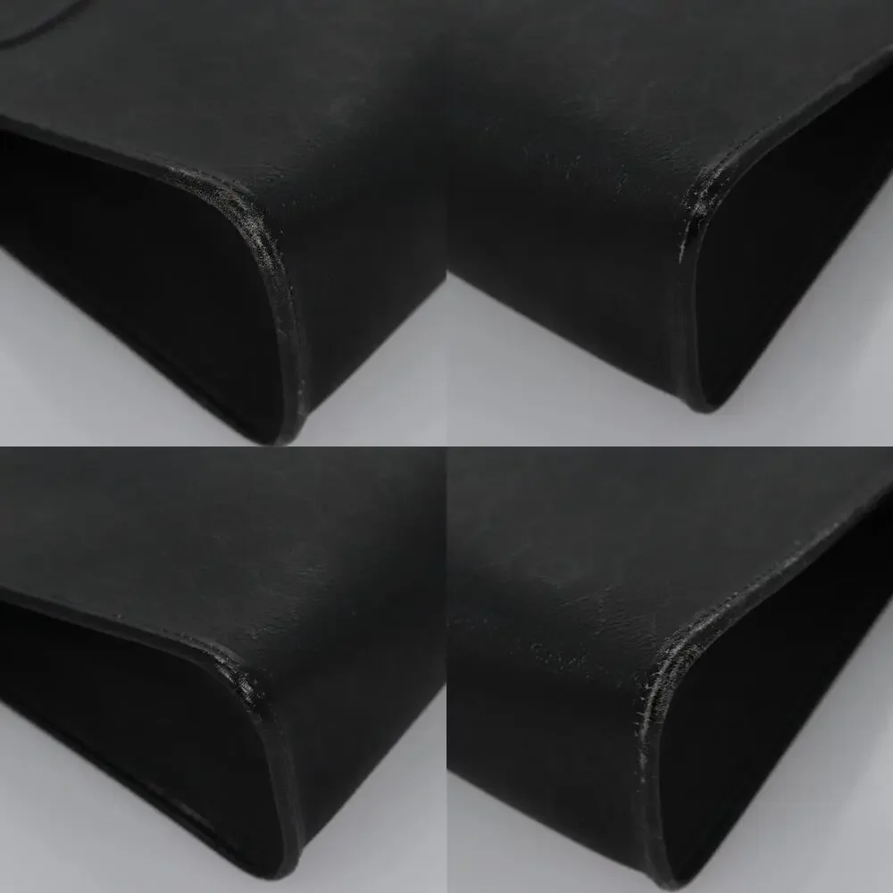 Dior Honeycomb Canvas Clutch Bag Black